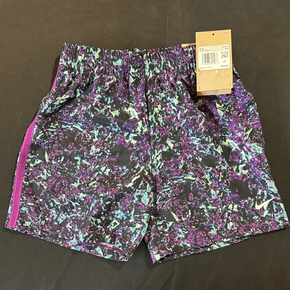 Nike‎ Kids Multicolor Athletic Shorts